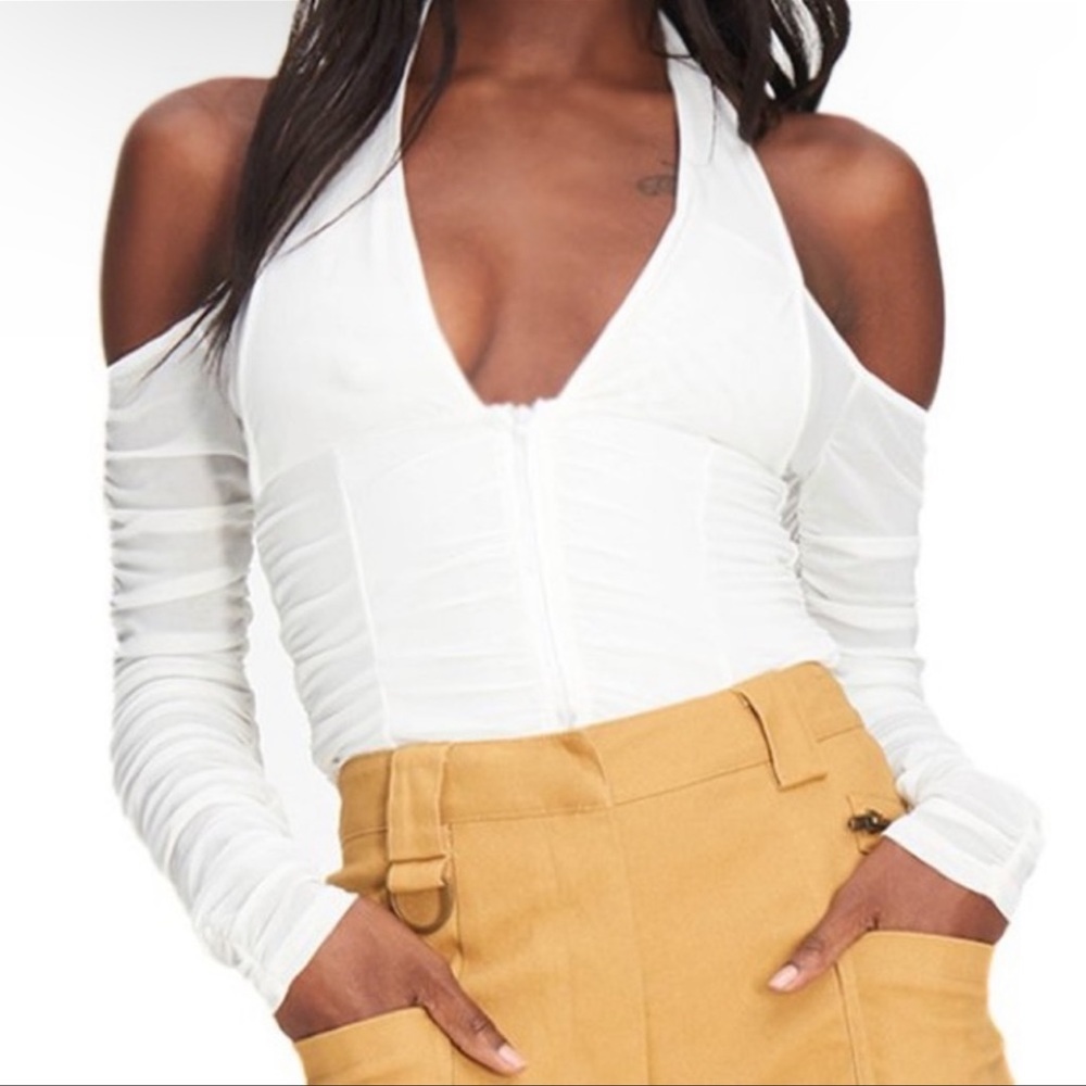 I.AM.GIA off the shoulder top